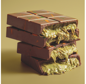 Пралiне дубайська фісташка Pralin Delicrisp Dubai Pistacchio ТМ Irca